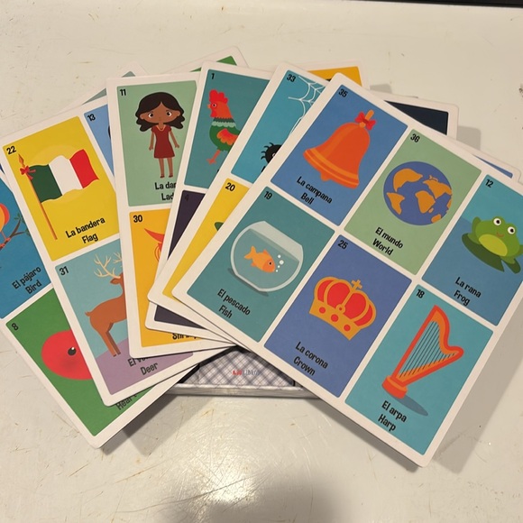 Bilingual Loteria game - Picture 3 of 3